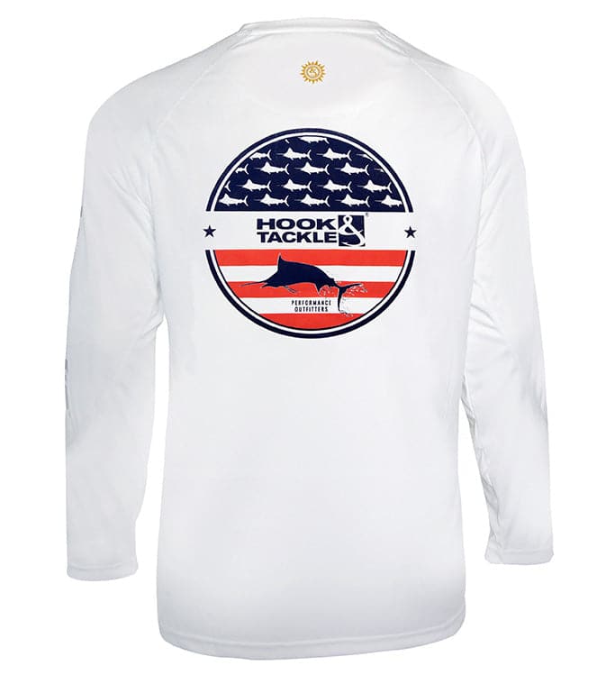Youth Fins & Stripes UV Fishing Shirt (8-20) - WonderingCloth