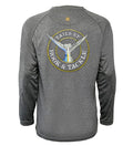 Men's Tails Up L/S UV Fishing Shirt - WonderingCloth