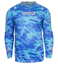 Fractal Camo Waves UV Fishing Shirt (8-20) - WonderingCloth