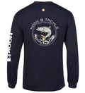 Men's Tarpon Leap Thrust L/S UV Fishing T-Shirt - WonderingCloth