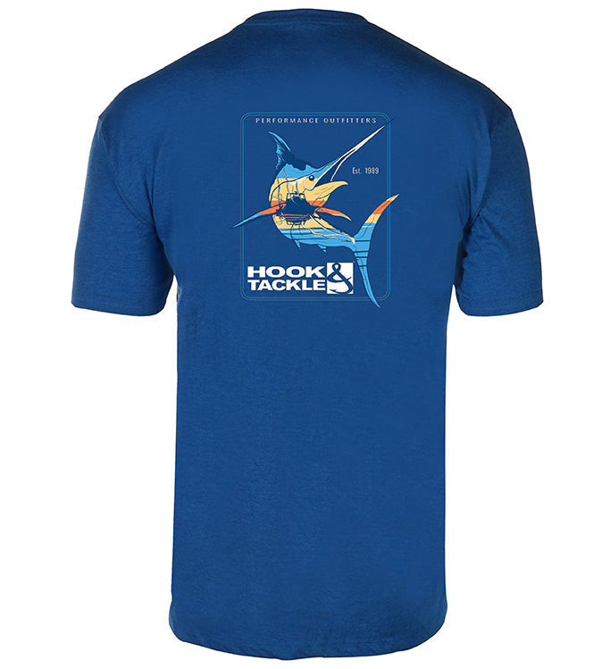 Men's Marlin Boat Premium T-Shirt - WonderingCloth
