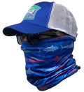 Fish & Stripes Face & Neck Gaiter - WonderingCloth