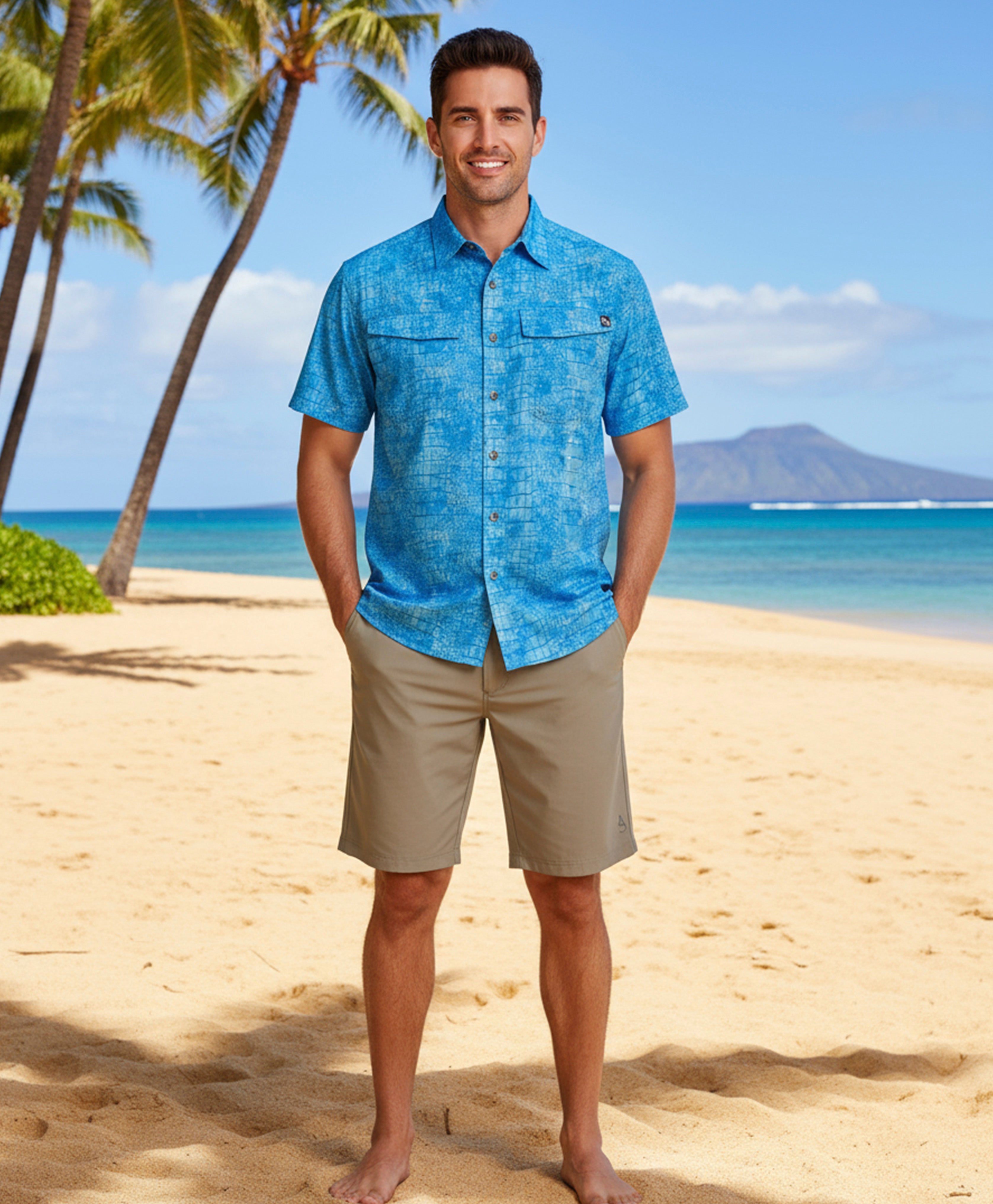 Men's Hi-Tide Hybrid 360 Degree Stretch Short - WonderingCloth
