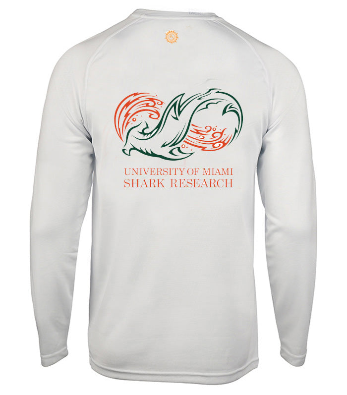 Men's Univ. of Miami Seamount L/S Shirt - WonderingCloth