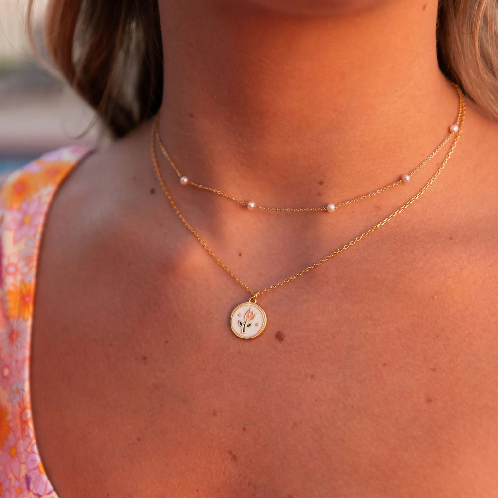 Eloise Tea Cup Necklace - WonderingCloth