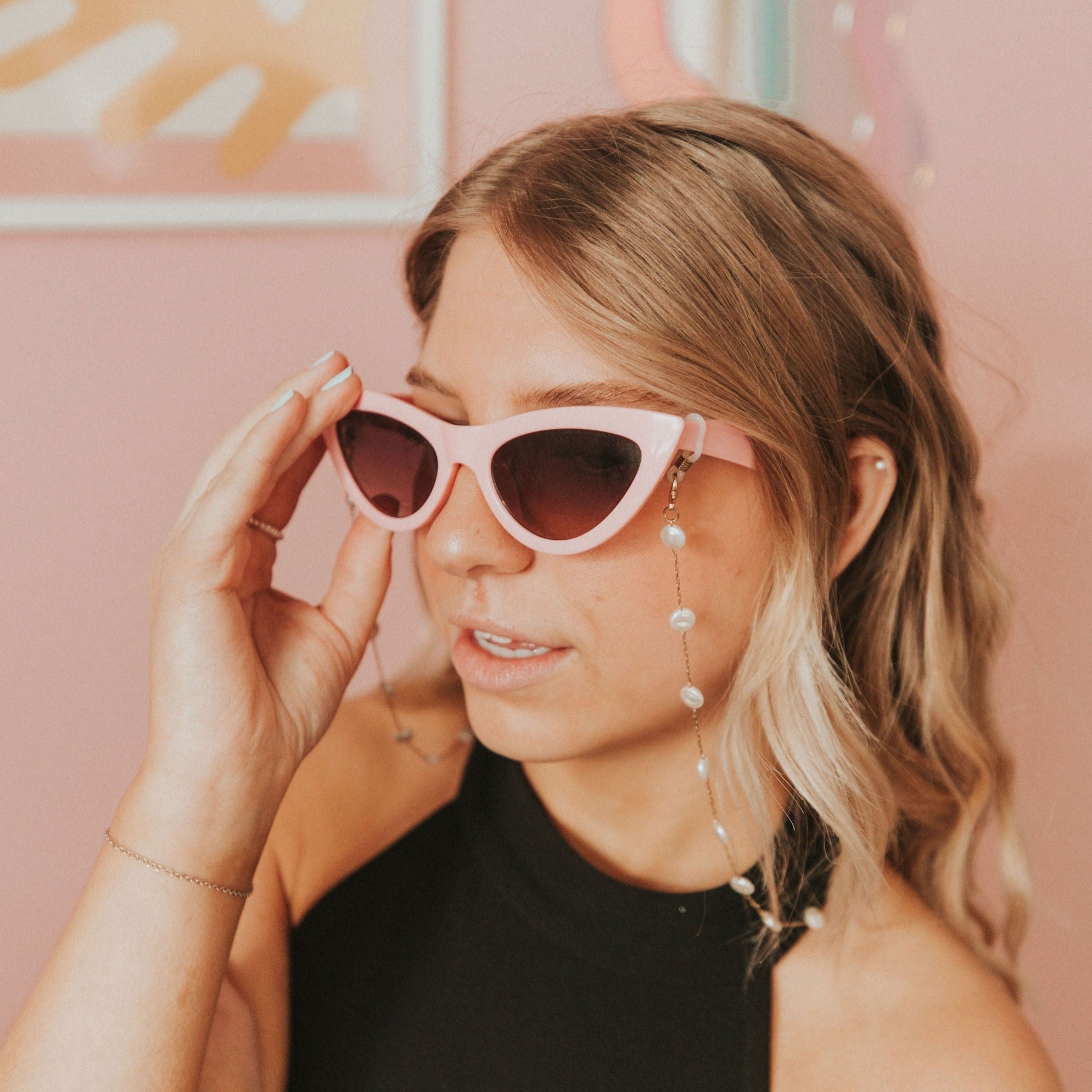 Pearl Sunglasses Chain - WonderingCloth