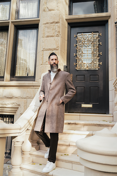 The Kaél Men’s Brown Jacket - WonderingCloth