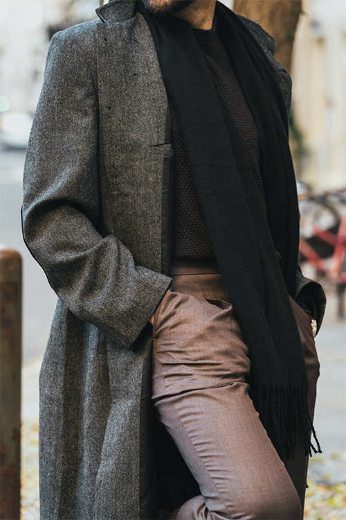 The Kaél Men’s Grey Jacket - WonderingCloth