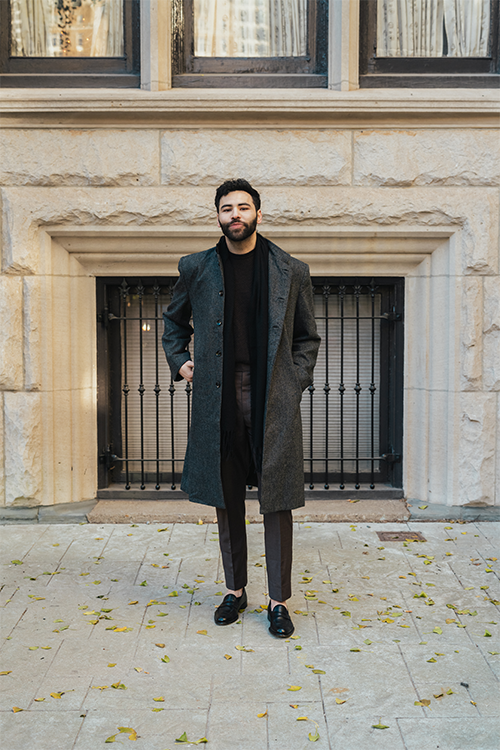 The Kaél Men’s Grey Jacket - WonderingCloth