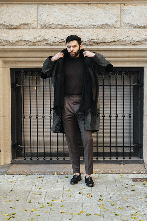 The Kaél Men’s Grey Jacket - WonderingCloth