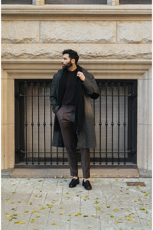 The Kaél Men’s Grey Jacket - WonderingCloth