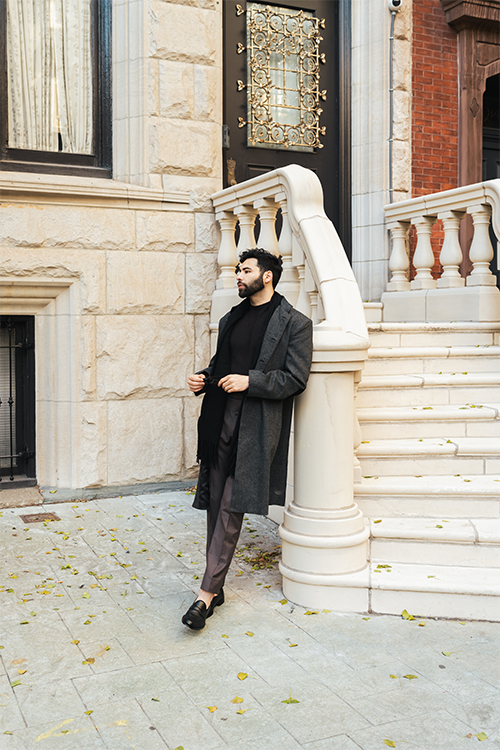 The Kaél Men’s Grey Jacket - WonderingCloth