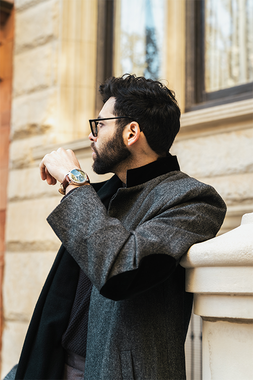 The Kaél Men’s Grey Jacket - WonderingCloth