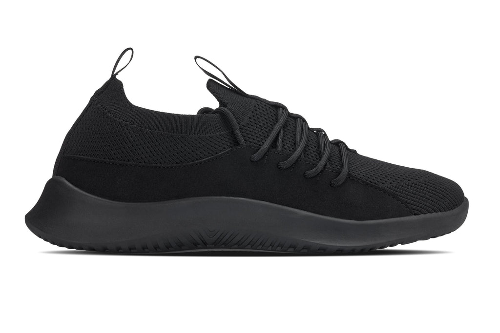 CALTO - Q130 - 2.4 Inches Taller (Black/Black Sole) - Ultra Lightweight Sneakers - WonderingCloth