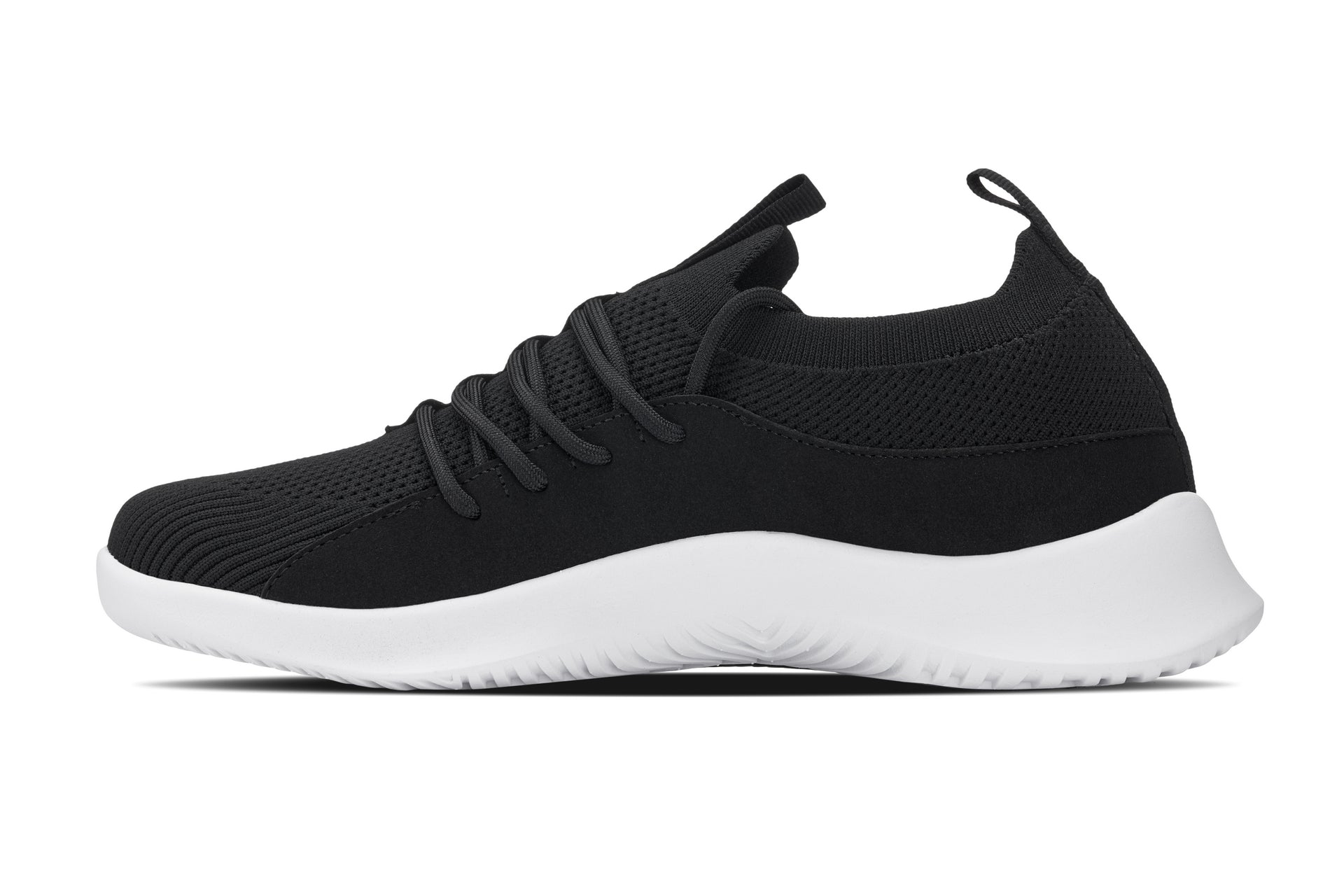 CALTO - Q132 - 2.4 Inches Taller (Black/White Sole) - Ultra Lightweight Sneakers - WonderingCloth