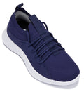 CALTO - Q135 - 2.4 Inches Taller (Navy/White Sole) - Ultra Lightweight Sneakers - WonderingCloth