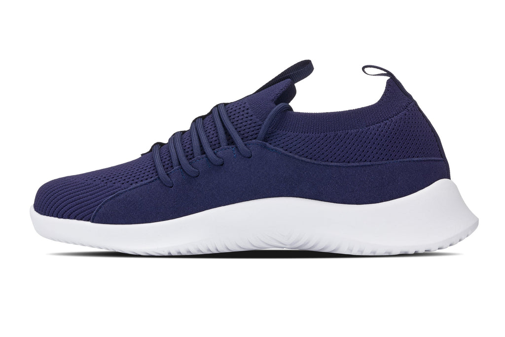 CALTO - Q135 - 2.4 Inches Taller (Navy/White Sole) - Ultra Lightweight Sneakers - WonderingCloth