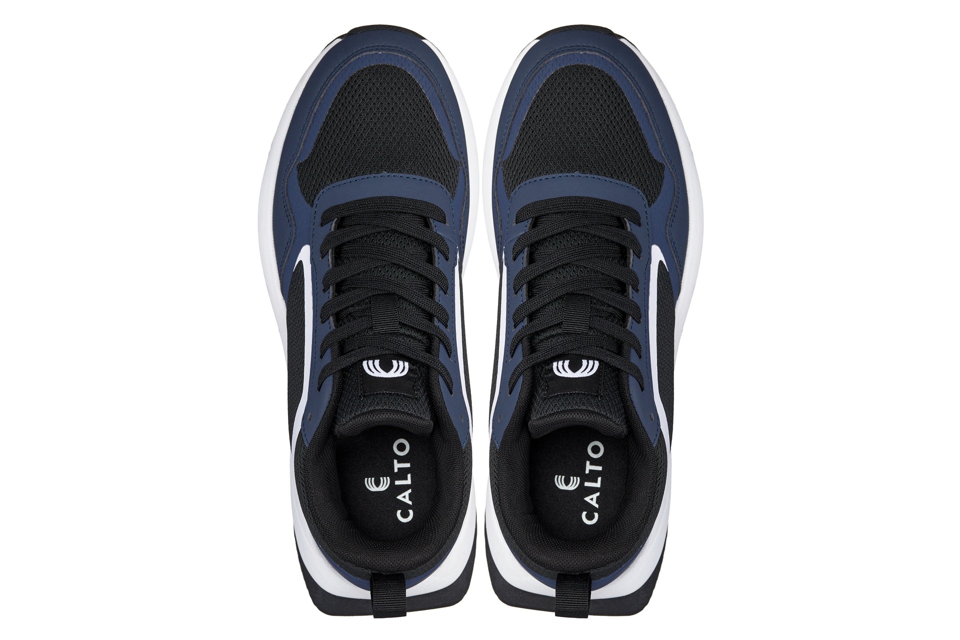 CALTO - Q152  - 2.4 Inches Taller (Navy/Black) - WonderingCloth