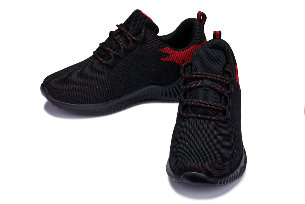 CALTO - Q215 - 2.8 Inches Taller (Black/Red) - Ultra Lightweight - WonderingCloth