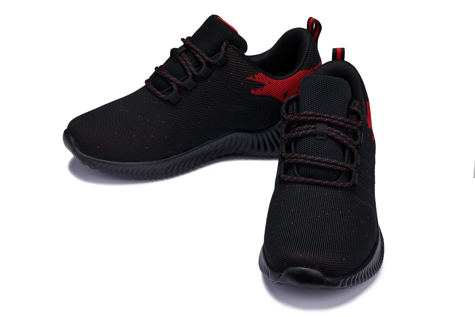 CALTO - Q215 - 2.8 Inches Taller (Black/Red) - Ultra Lightweight - WonderingCloth