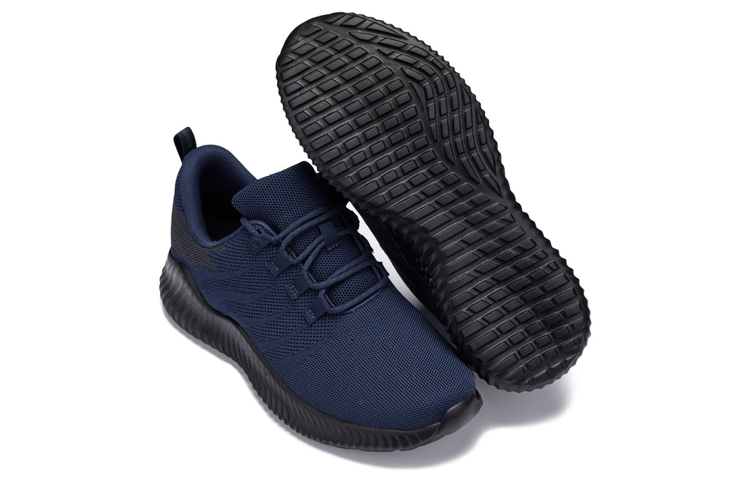 CALTO - Q217 - 2.8 Inches Taller (Navy/Grey) - Ultra Lightweight - WonderingCloth
