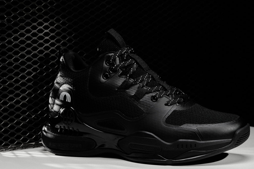 CALTO - Q393 - 3 Inches Taller (Black) - Basketball High-Top Sneakers - WonderingCloth