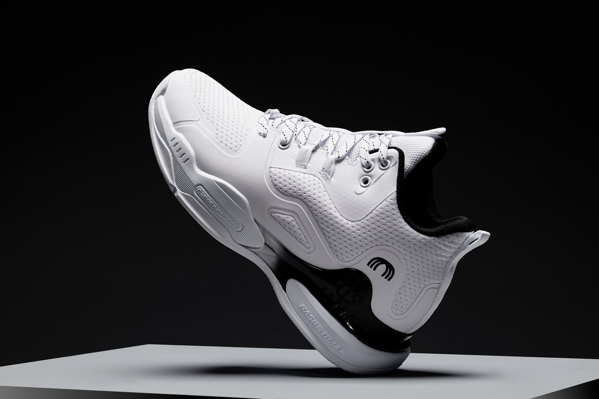 CALTO - Q394 - 3 Inches Taller (White/Black) - Basketball High-Top Sneakers - WonderingCloth