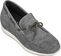 CALTO Denim Grey Boat Shoes - 2.4 Inches - S1101 - WonderingCloth