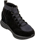 CALTO - S23201 - 3 Inches Taller (Black) - Sneakers - WonderingCloth