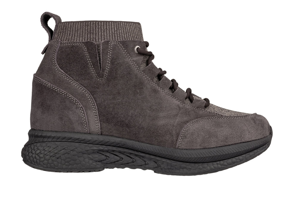 CALTO - S23203 - 3 Inches Taller (Dark Brown) - Sneakers - WonderingCloth