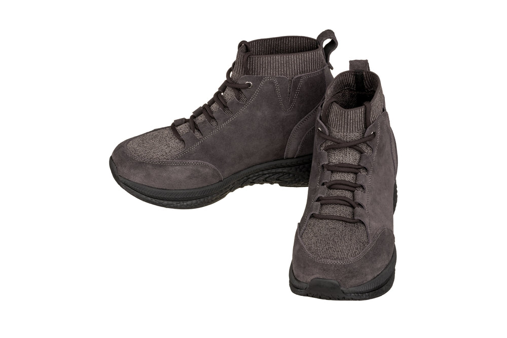 CALTO - S23203 - 3 Inches Taller (Dark Brown) - Sneakers - WonderingCloth
