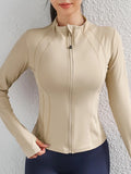 Woman Long Sleeve Sports Jackets - WonderingCloth