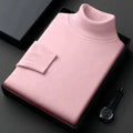 Luxurious Comfort Men's Knitted Turtleneck - WonderingCloth