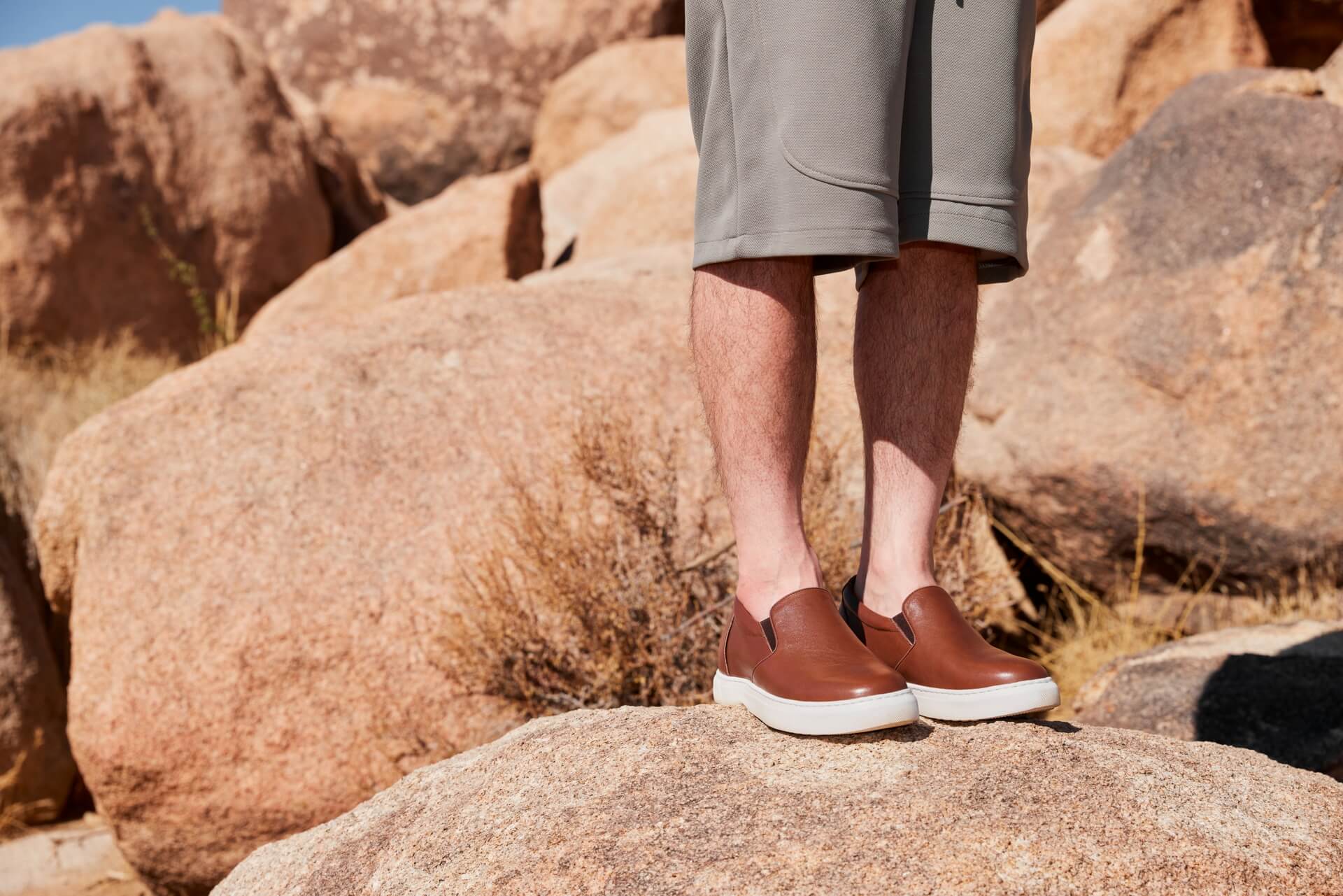 CALTO - T1023 - 2.6 Inches Taller (Coffee Brown) - Lightweight Nappa Leather Loafer - WonderingCloth