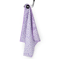 Wrong Fairway Lavender Magnet Golf Towel - WonderingCloth