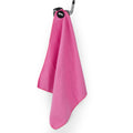 Hot Pink Magnetic Golf Towel - WonderingCloth