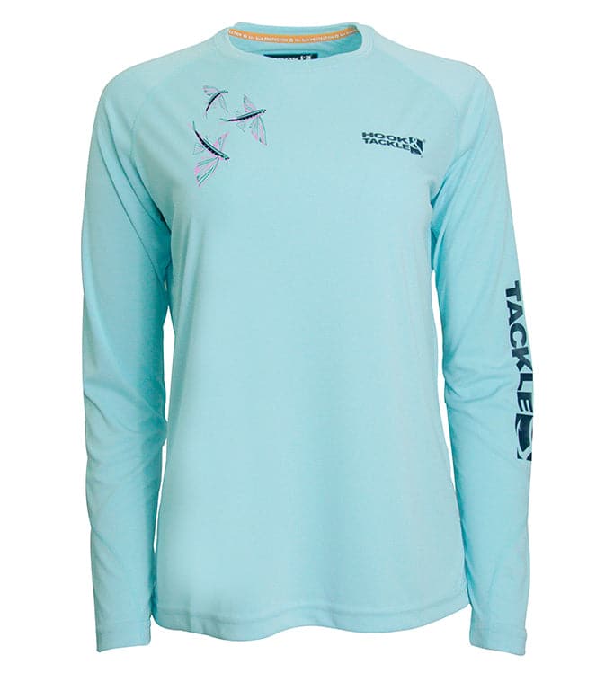 Women's Flying Fish L/S UV Fishing Shirt - WonderingCloth