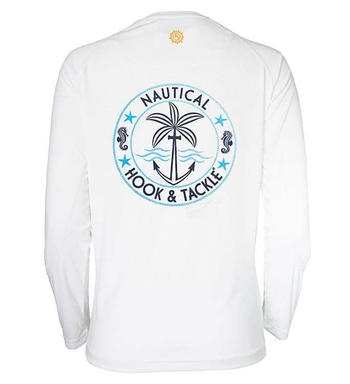 Women's Nautical L/S UV Fishing Shirt - WonderingCloth