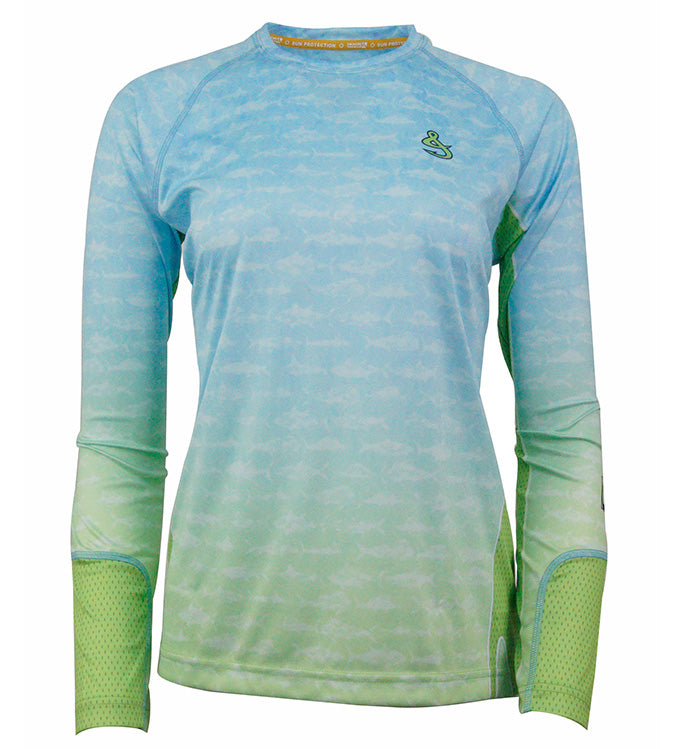 Women's Gamefish L/S UV Fishing Shirt - WonderingCloth