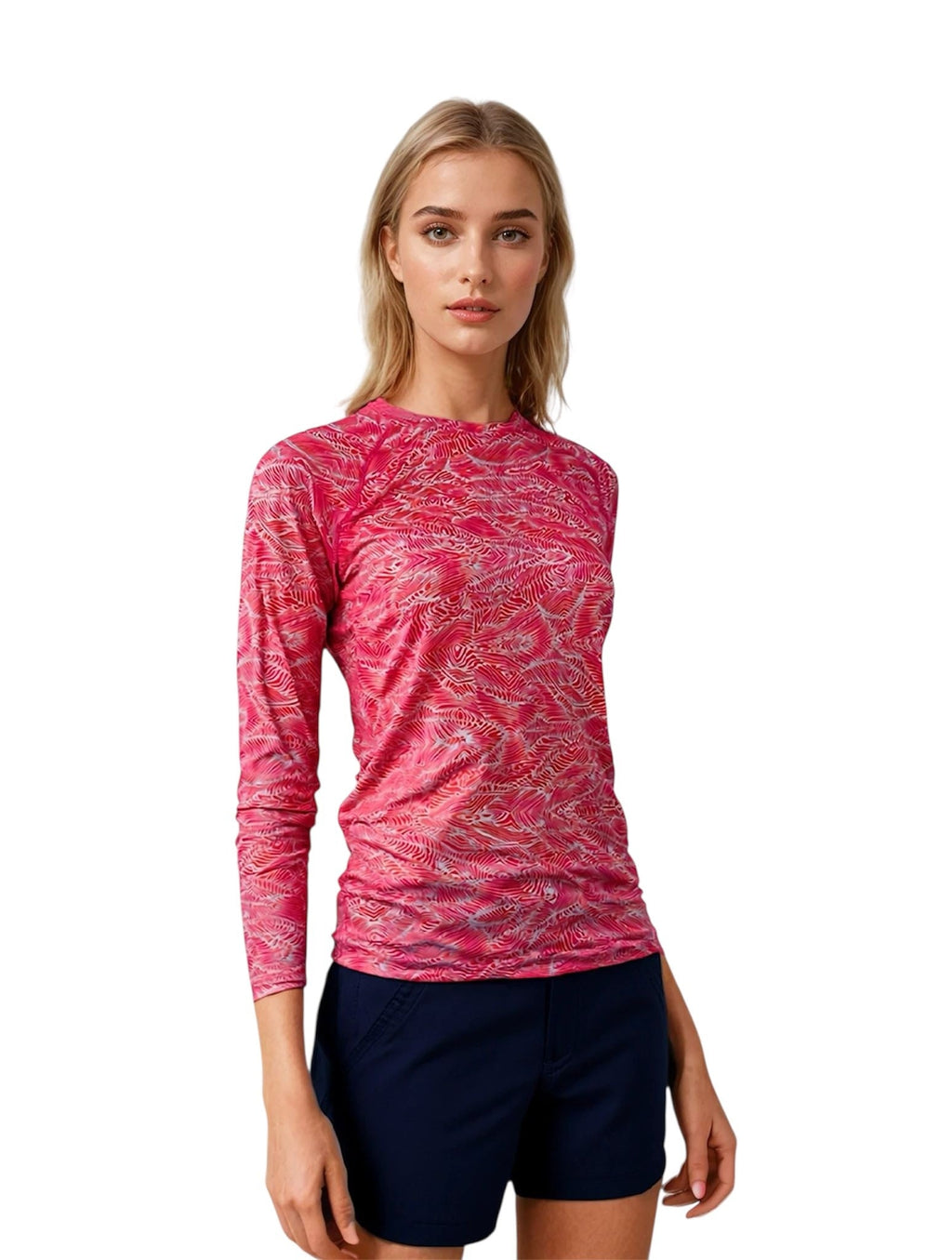 Women's Swells L/S UV Fishing Shirt - WonderingCloth