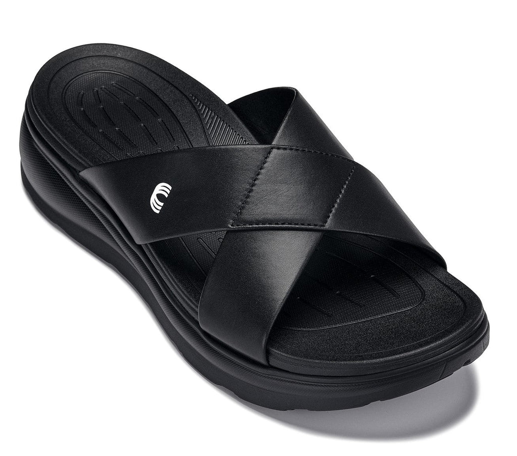CALTO - X1652 - 2 Inches Taller (Black/Matte Black) - WonderingCloth