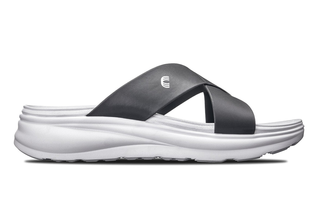 CALTO - X1654 - 2 Inches Taller (White/Matte Steel Grey) - WonderingCloth