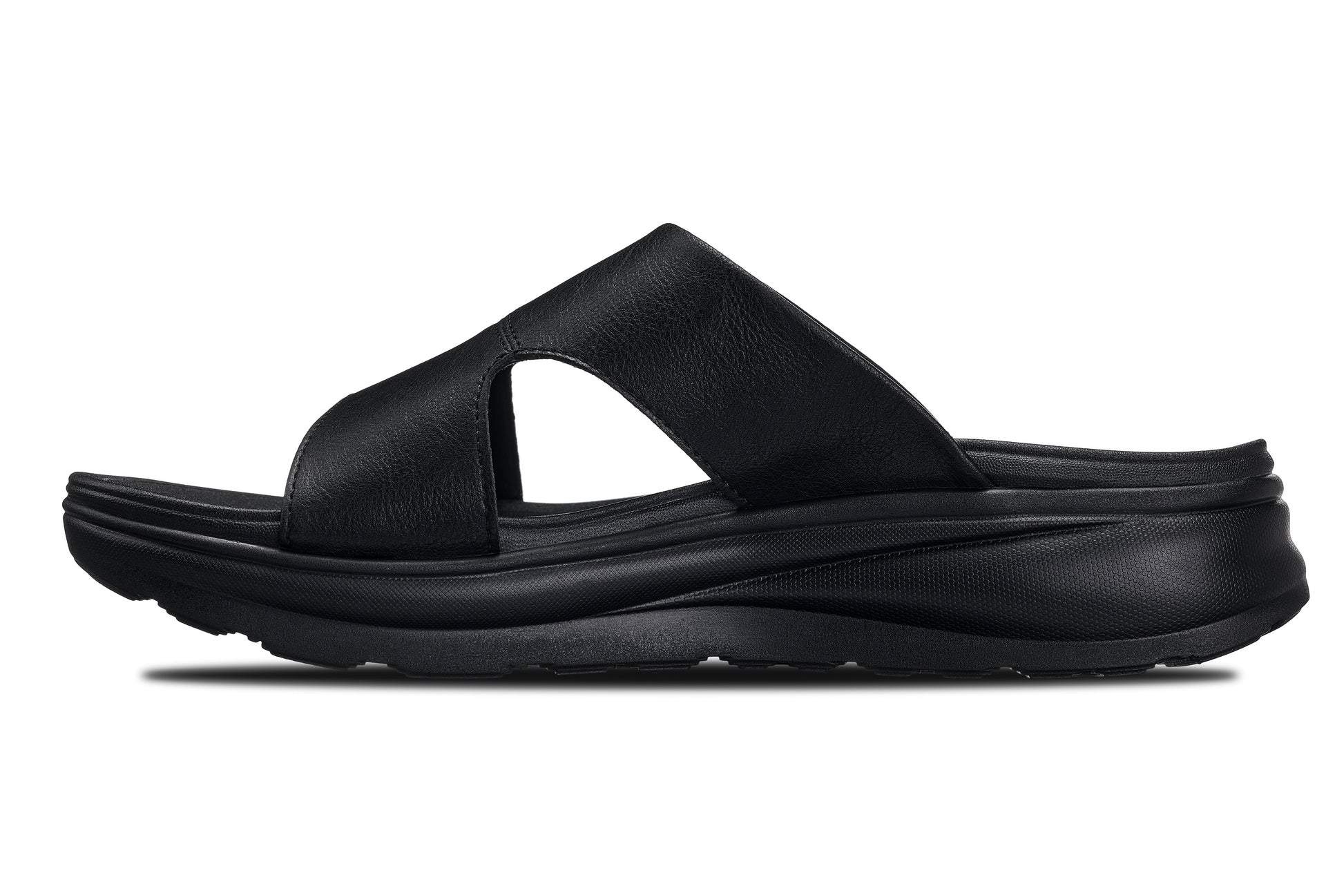 CALTO - X1655 - 2 Inches Taller (Black/Grainy Black) - WonderingCloth
