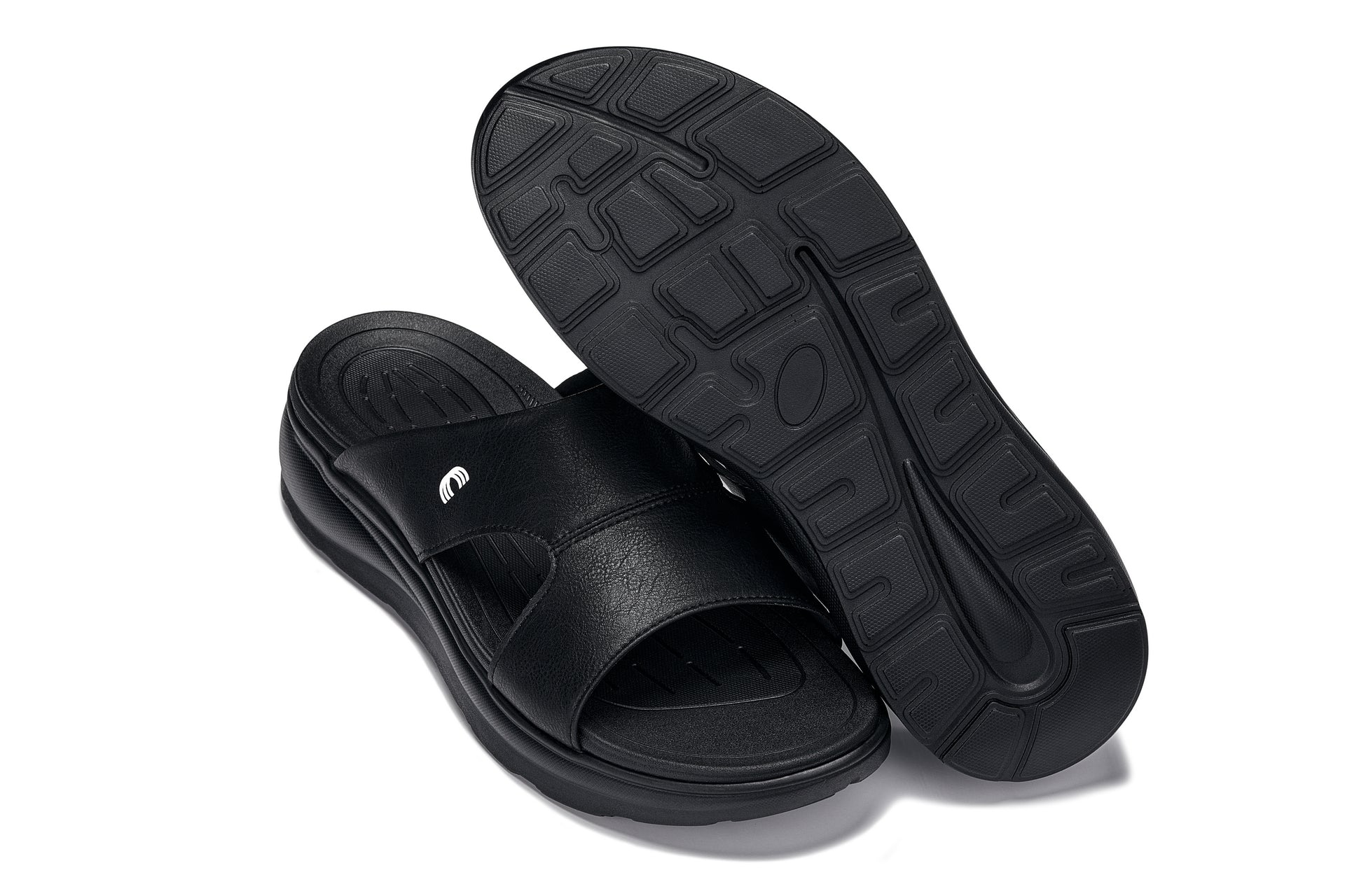 CALTO - X1655 - 2 Inches Taller (Black/Grainy Black) - WonderingCloth
