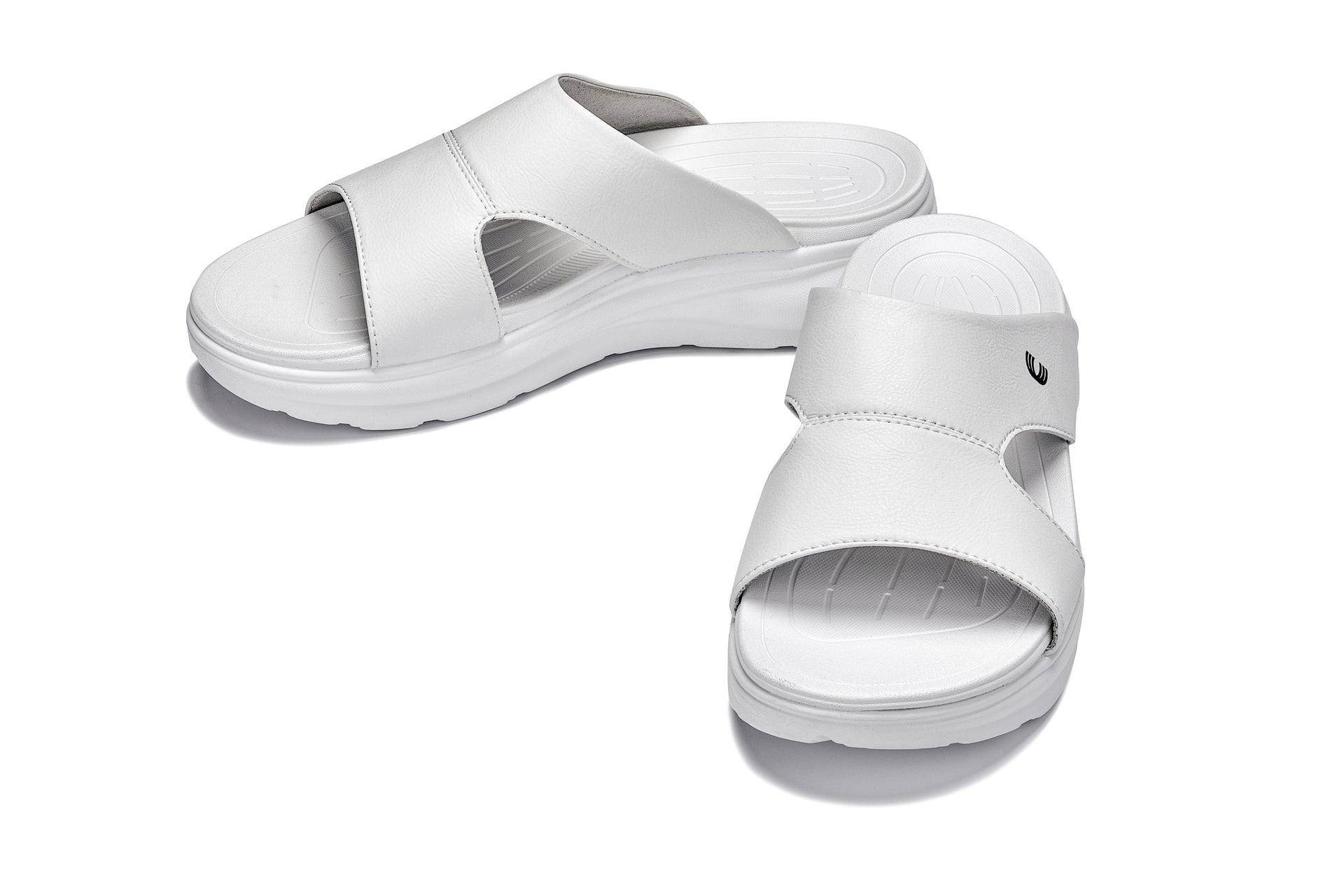 CALTO - X1656 - 2 Inches Taller (White/Grainy White) - WonderingCloth