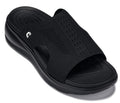 CALTO - X1657 - 2 Inches Taller (Black/Knitted Black) - WonderingCloth