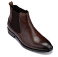 CALTO - Y72231 - 2.8 Inches Taller (Coffee Brown) - Chelsea Boots - WonderingCloth