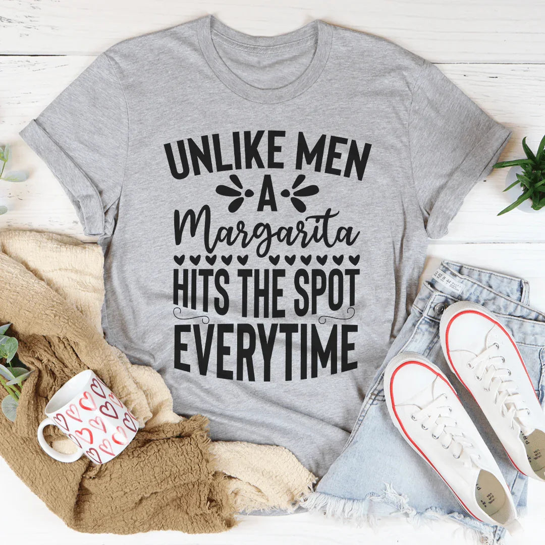 A Margarita Hits The Spot Everytime Tee - WonderingCloth