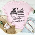 A Real Woman Tee - WonderingCloth