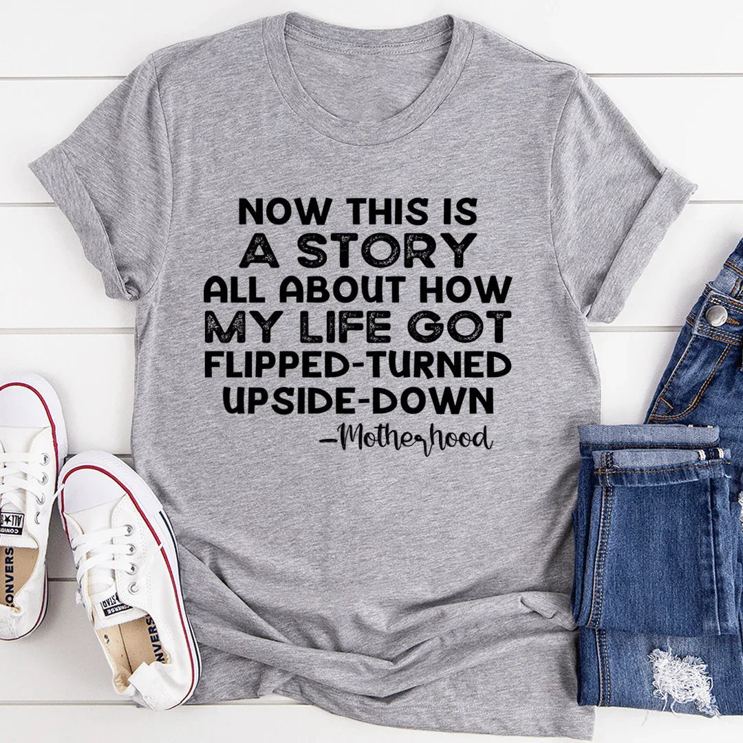 A Story About Motherhood Tee - WonderingCloth